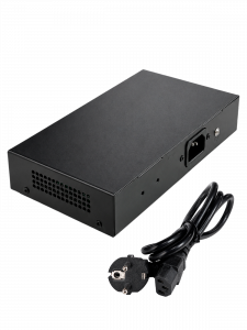 Коммутатор PoE (свитч) на 4 порта PoE 1000 Мб/с (802.3af/at) + 1 Ethernet Uplink порт + 1 SFP порт Орбита OT-VNP43